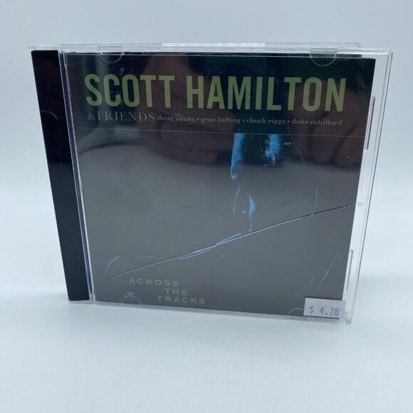 Scott Hamilton & Friends -Across The Tracks (CD 2008 Concord Jazz) First Edition - Picture 2 of 6